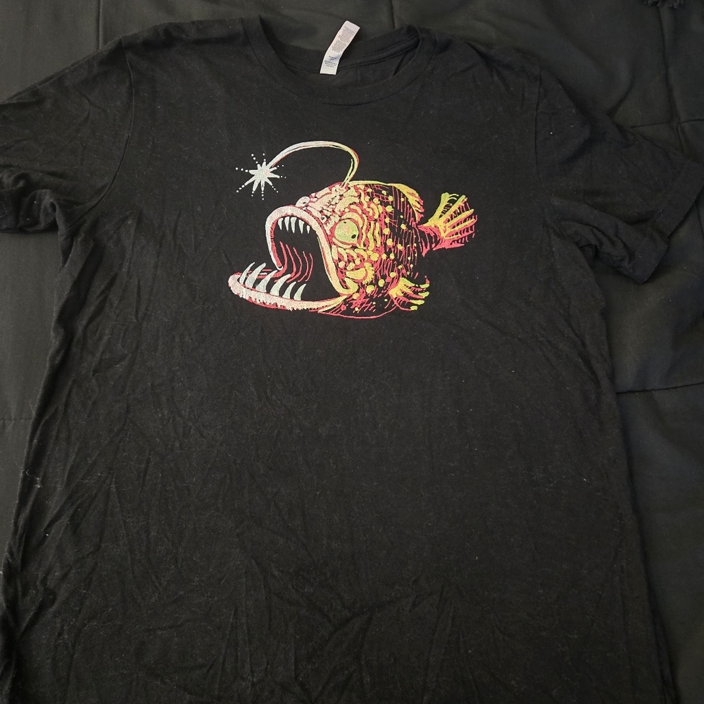 Anglerfish Black Tshirt
